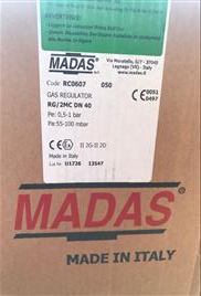 意大利MADAS{马达斯}RG/2MC RC11燃气稳压阀减压阀调压器